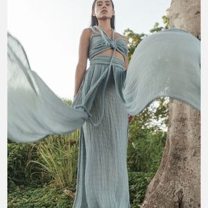 Kasia Kulenty handmade Chiara two piece set. Handmade in Mexico.